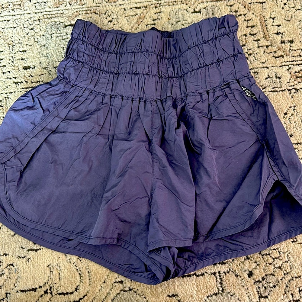 Purple free people shorts